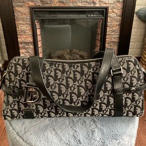 Vintage Christian Dior Trotter Shoulder Bag